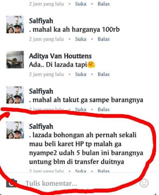 Kisah Belanja Online